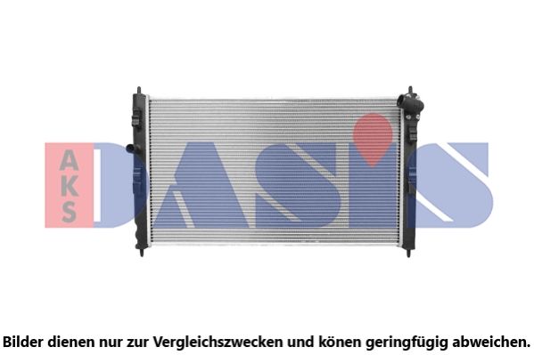 AKS DASIS 060079N - Kühler, Motorkühlung