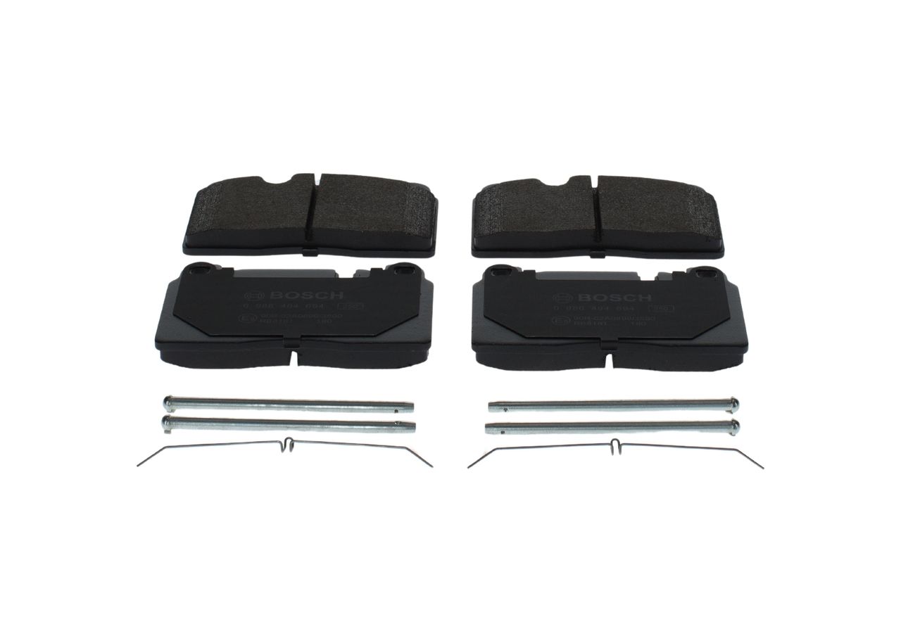 BOSCH 0 986 494 694 - Bremsbelagsatz, Scheibenbremse
