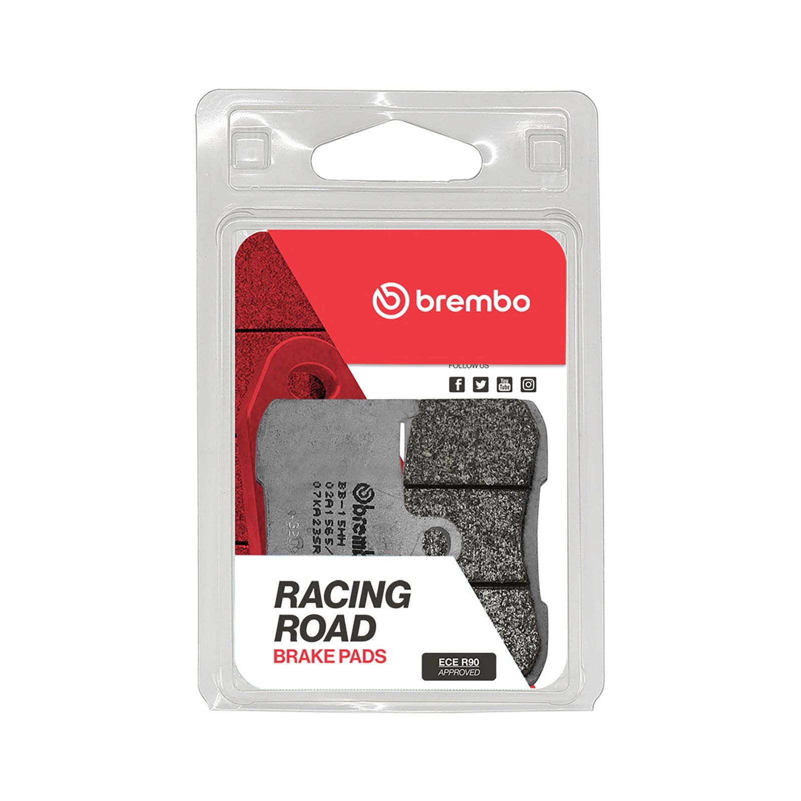 BREMBO 07KA23SR - Bremsbelagsatz, Scheibenbremse