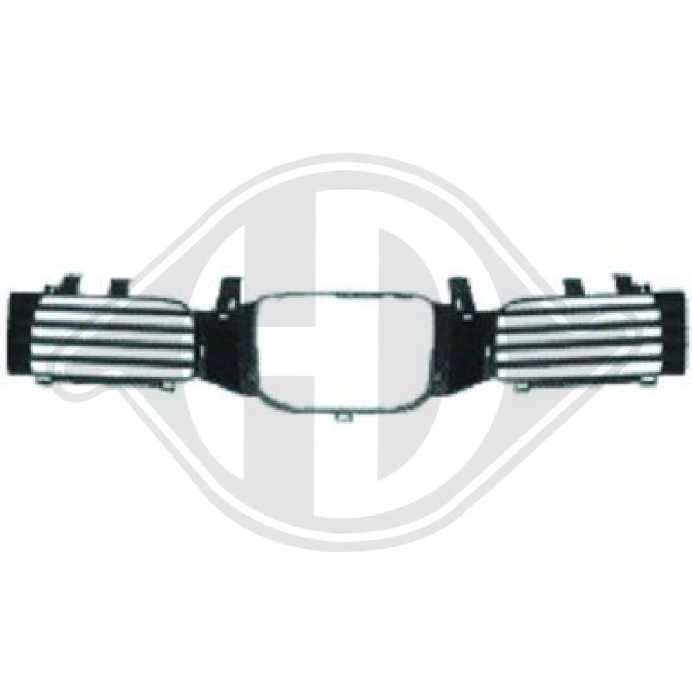 DIEDERICHS 7431040 - Kühlergitter