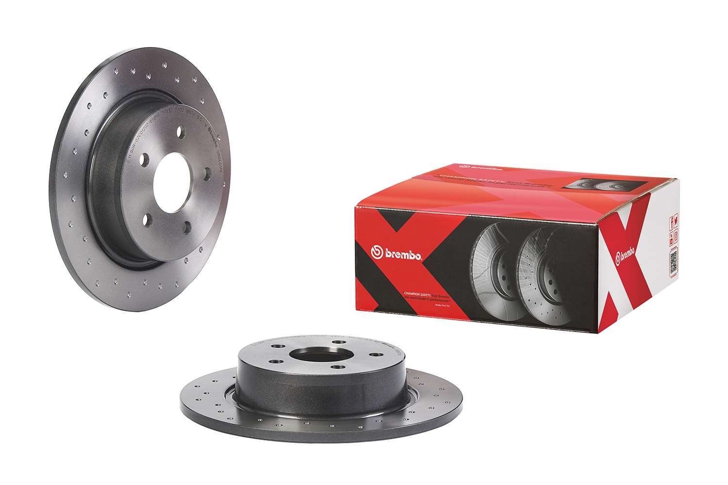 BREMBO 08.B601.1X - Bremsscheibe