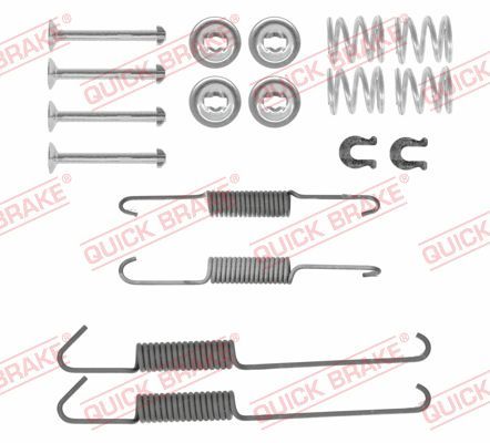 QUICK BRAKE 105-0002 - Zubehörsatz, Bremsbacken