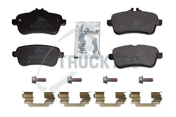 TRUCKTEC AUTOMOTIVE 02.35.509 - Bremsbelagsatz, Scheibenbremse