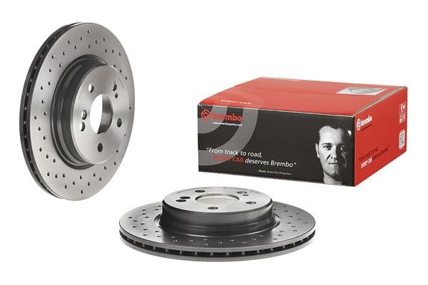 BREMBO 09.A742.31 - Bremsscheibe