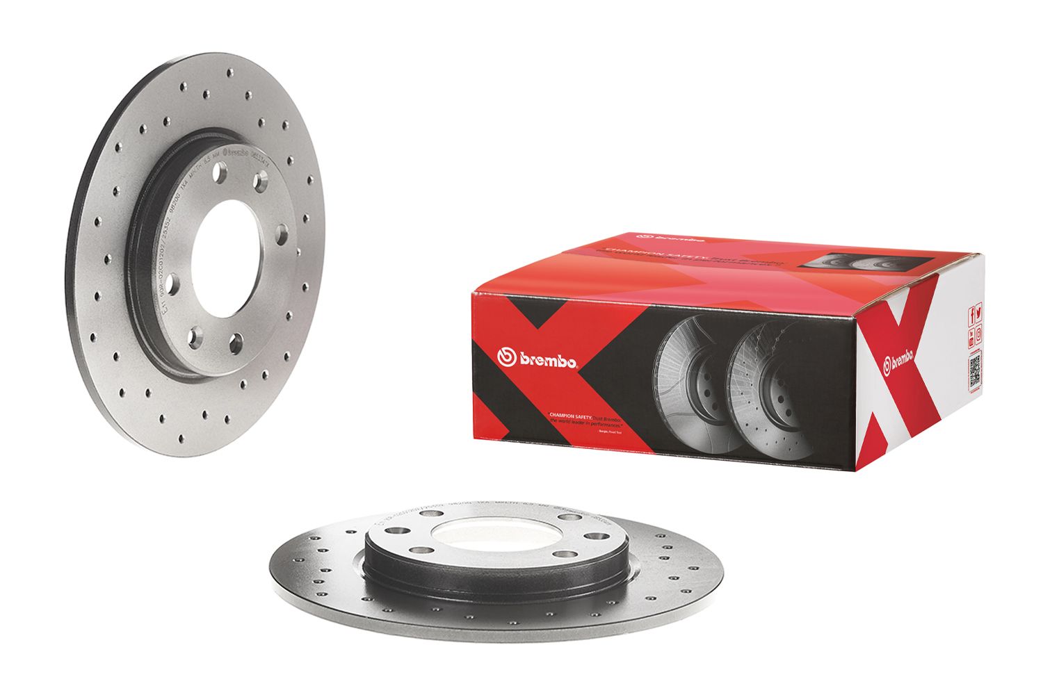 BREMBO 08.5334.1X - Bremsscheibe