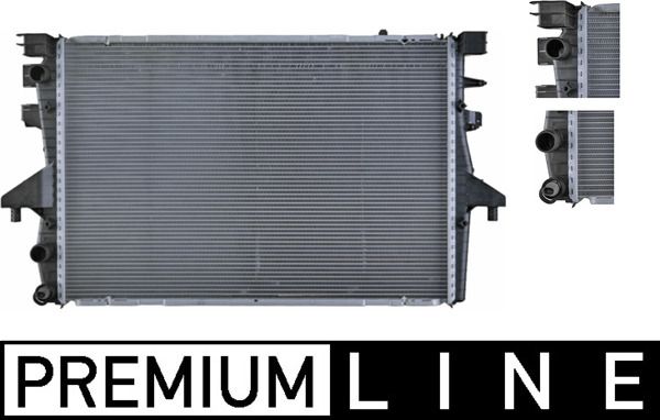 MAHLE CR 585 000P - Kühler, Motorkühlung