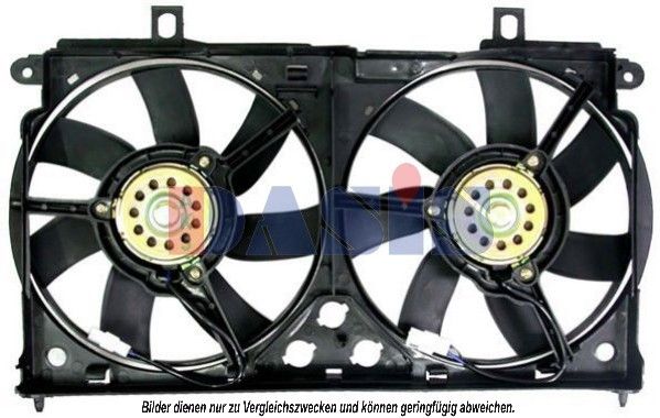 AKS DASIS 068004N - Lüfter, Motorkühlung