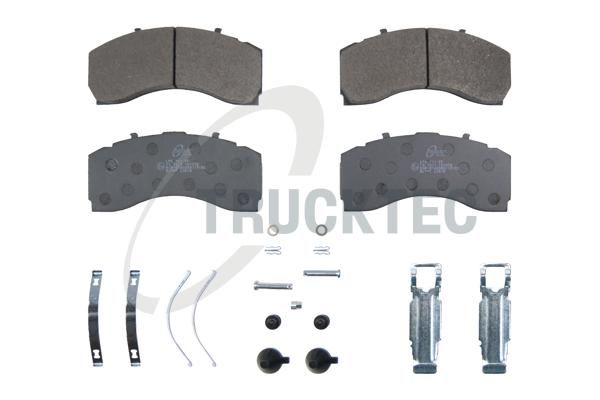 TRUCKTEC AUTOMOTIVE 01.35.950 - Bremsbelagsatz, Scheibenbremse