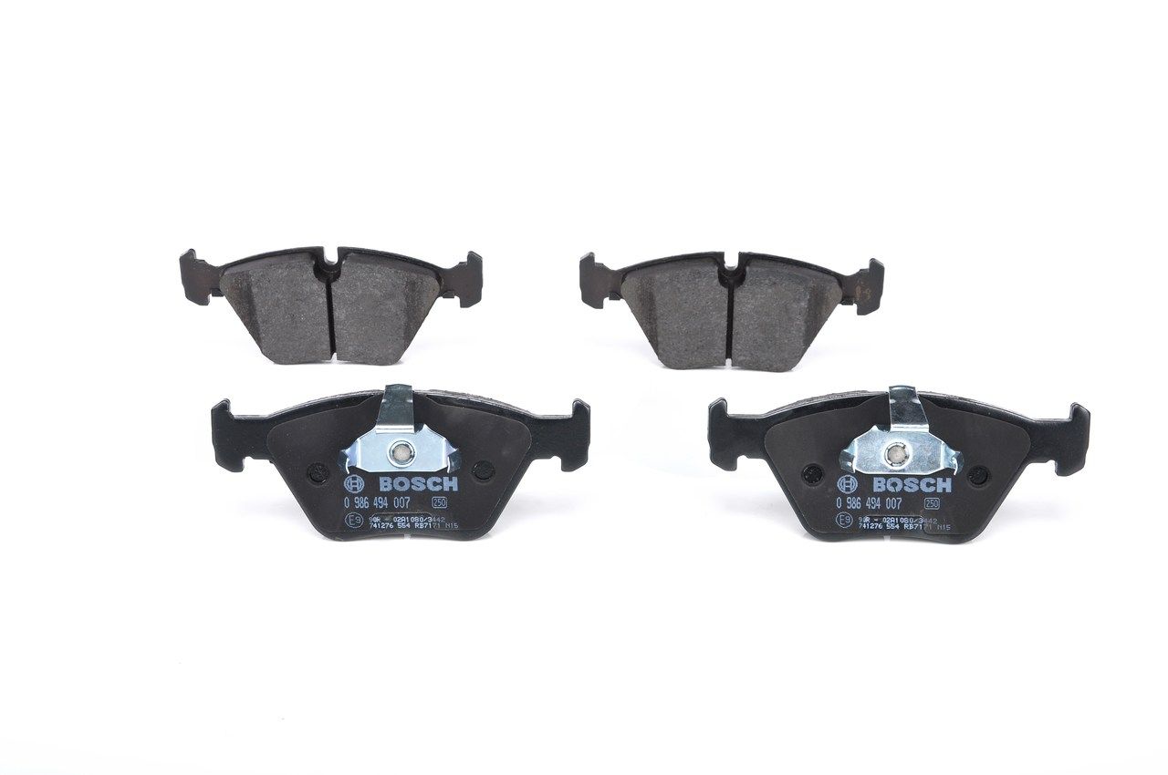 BOSCH 0 986 494 007 - Bremsbelagsatz, Scheibenbremse