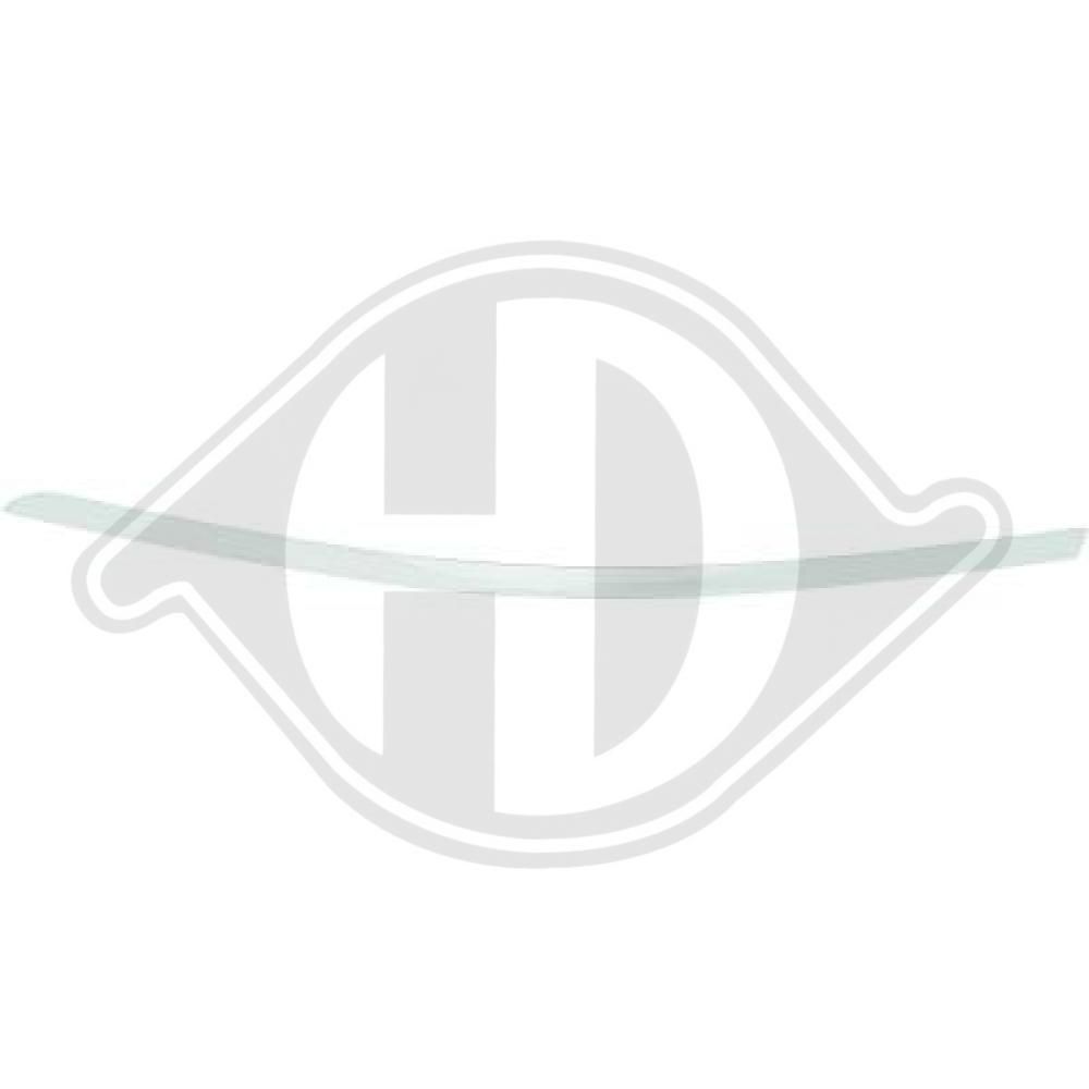 DIEDERICHS 1681167 - Zier-/Schutzleiste, Stoßfänger
