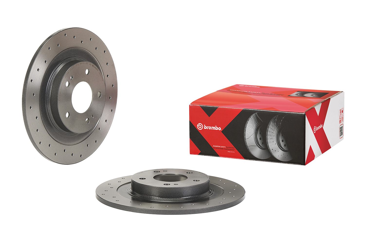 BREMBO 08.N267.1X - Bremsscheibe
