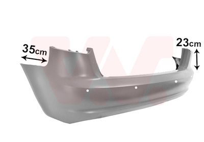 VAN WEZEL 0334547 - Stoßfänger