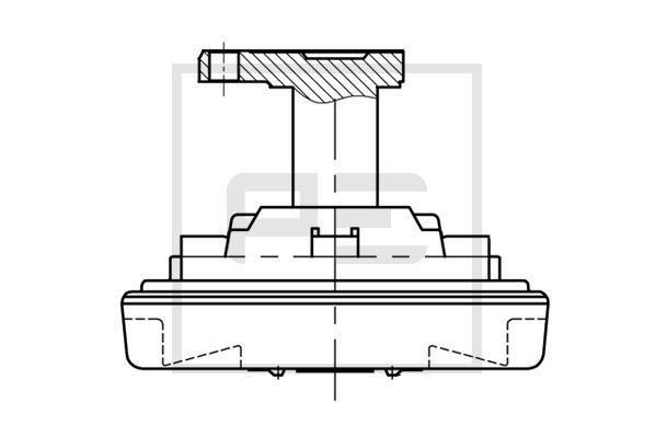 PE Automotive 020.215-00A - Kupplung, Kühlerlüfter