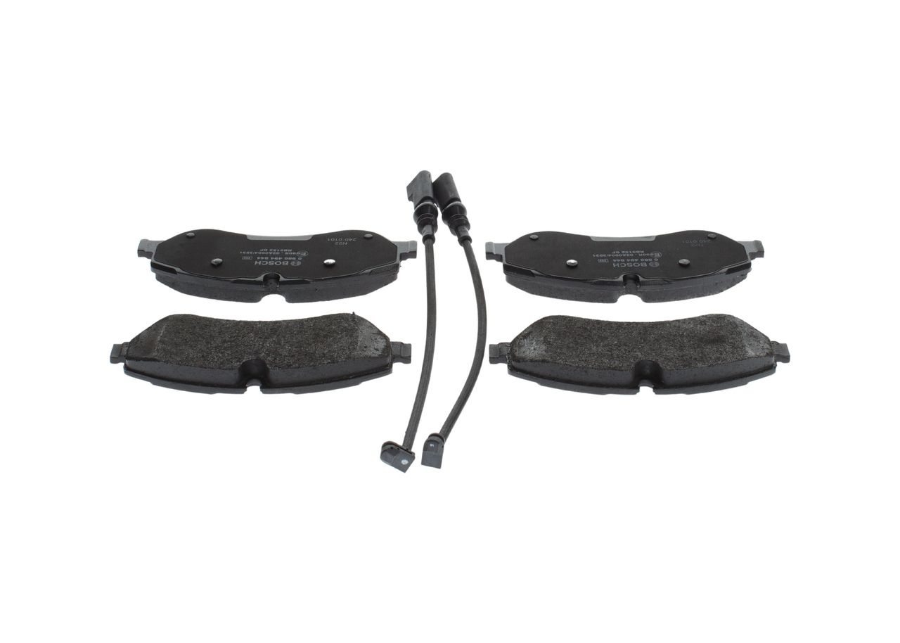 BOSCH 0 986 494 844 - Bremsbelagsatz, Scheibenbremse
