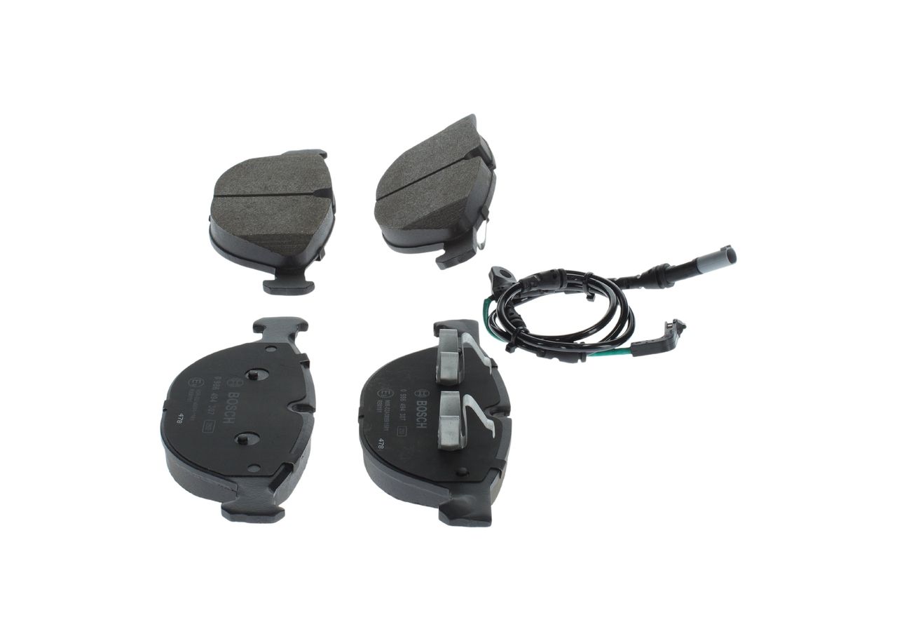 BOSCH 0 986 494 307 - Bremsbelagsatz, Scheibenbremse