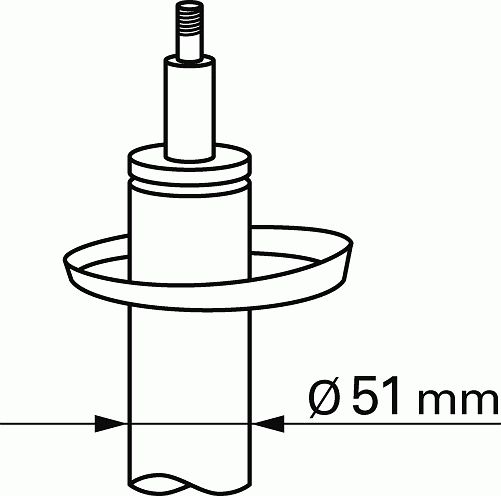 SACHS 313 679 - Stoßdämpfer