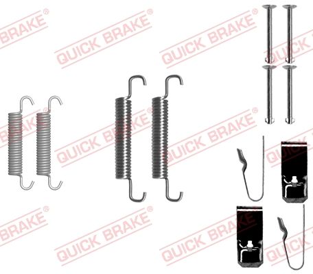 QUICK BRAKE 105-0890 - Zubehörsatz, Feststellbremsbacken