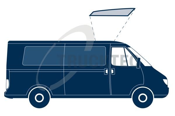 TRUCKTEC AUTOMOTIVE 02.54.056 - Dichtung, Schiebedach