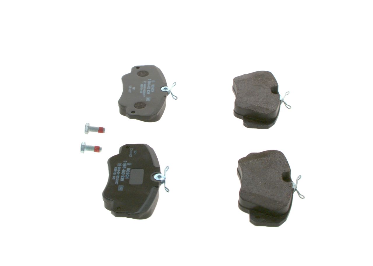 BOSCH 0 986 460 939 - Bremsbelagsatz, Scheibenbremse