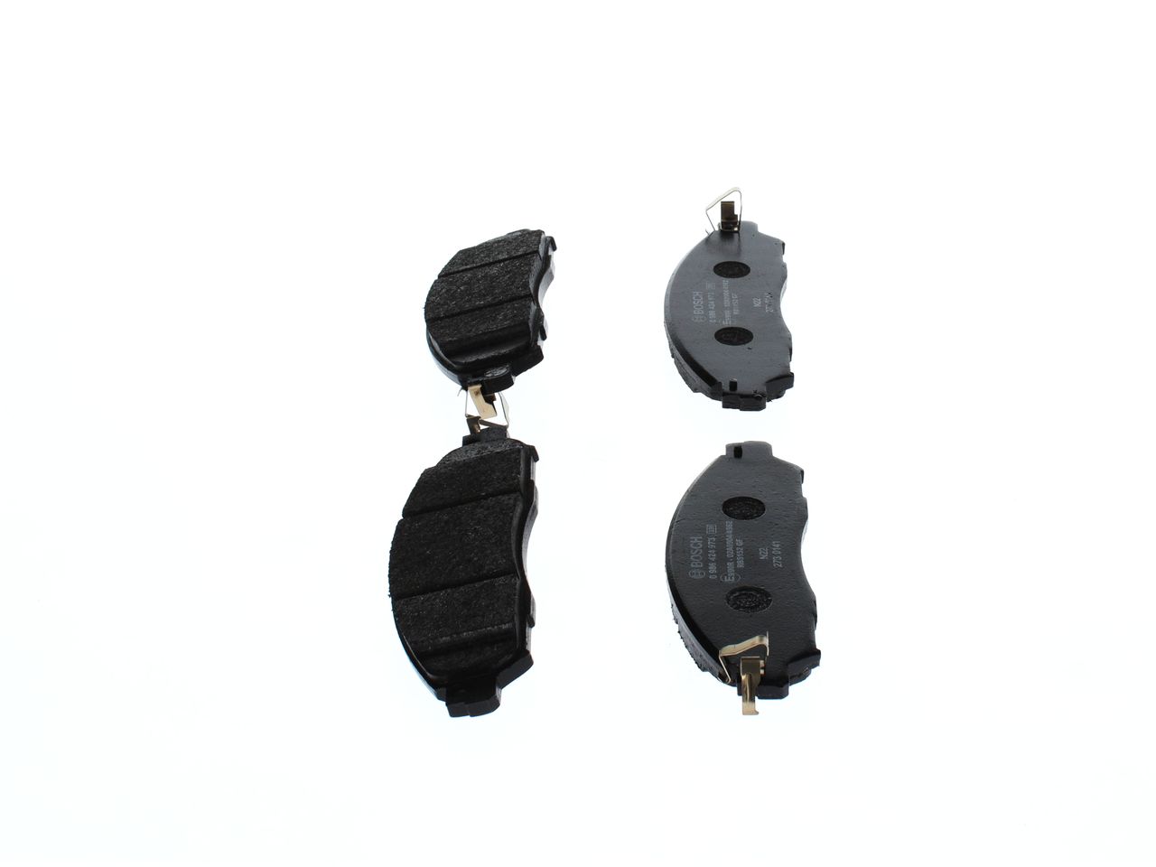 BOSCH 0 986 424 973 - Bremsbelagsatz, Scheibenbremse