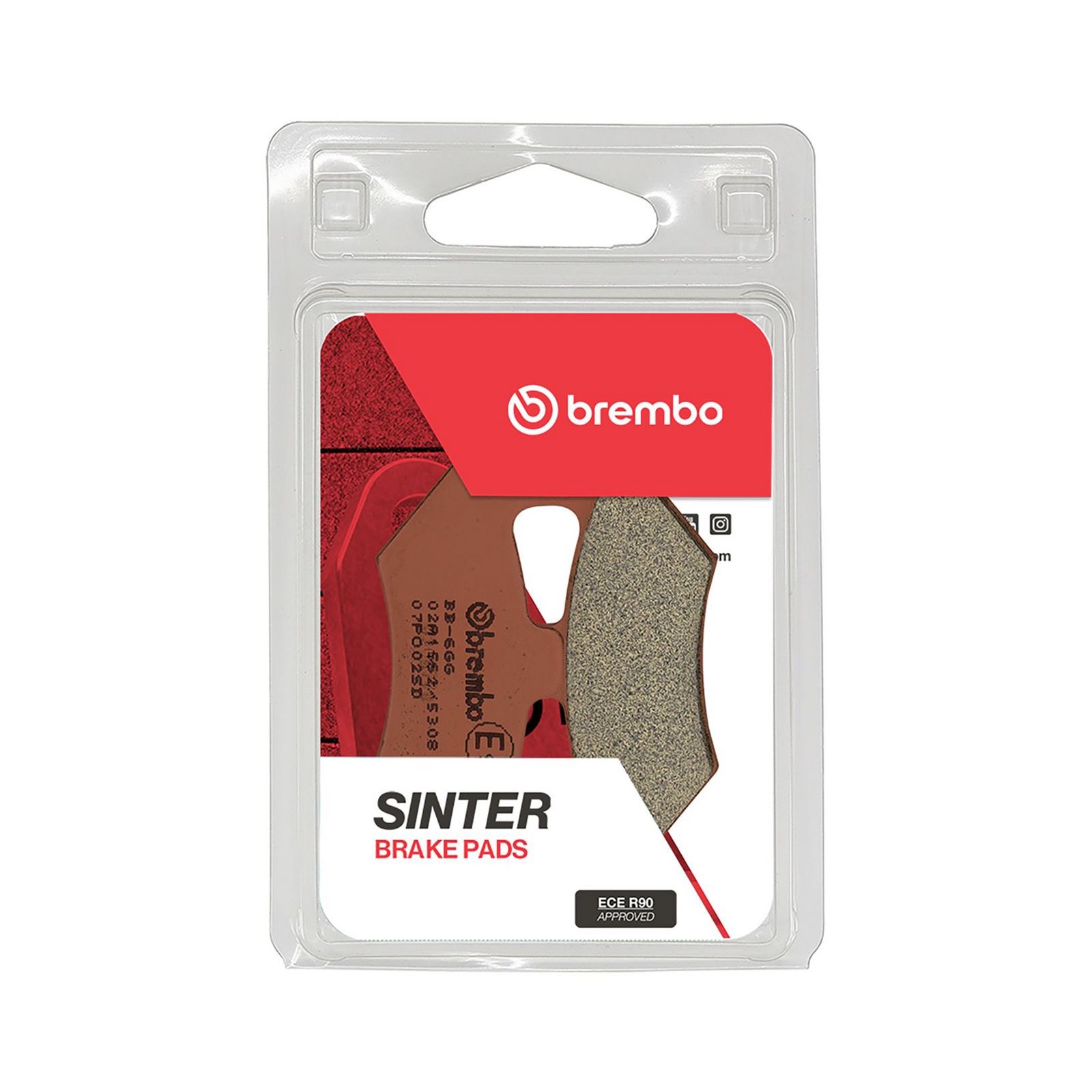 BREMBO 07PO02SD - Bremsbelagsatz, Scheibenbremse