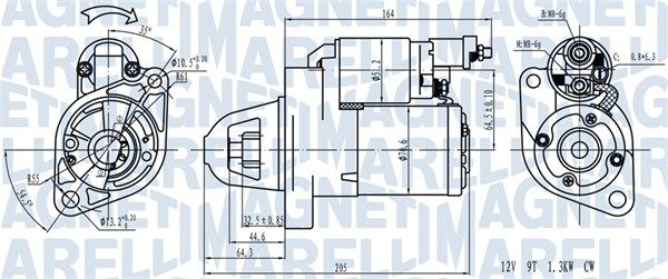 MAGNETI MARELLI 063721382110 - Starter