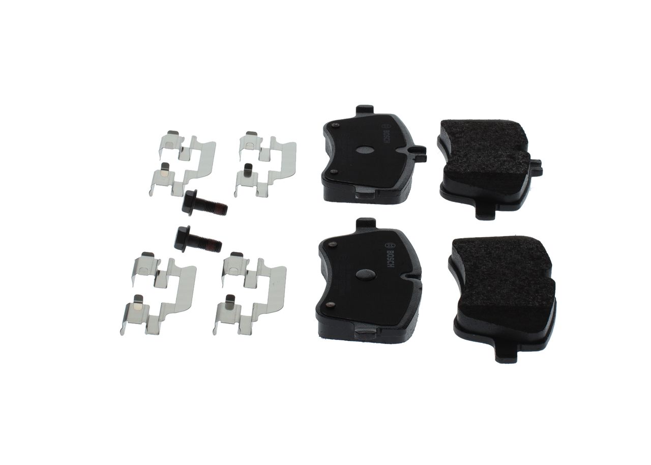 BOSCH 0 986 494 607 - Bremsbelagsatz, Scheibenbremse
