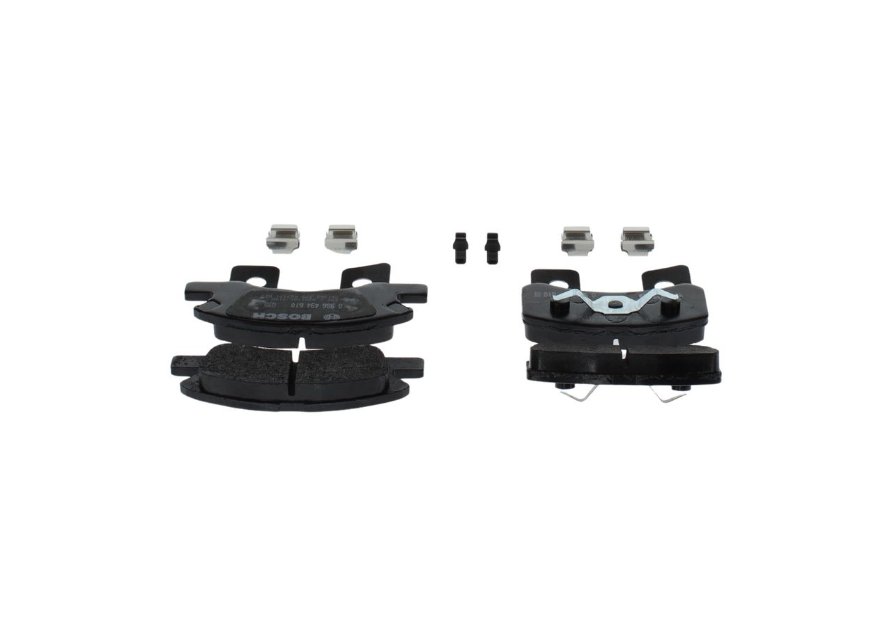BOSCH 0 986 494 610 - Bremsbelagsatz, Scheibenbremse
