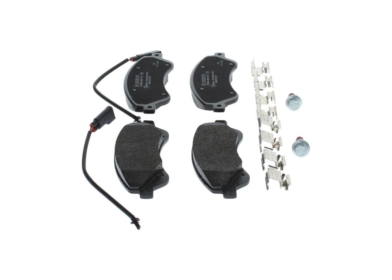 BOSCH 0 986 494 613 - Bremsbelagsatz, Scheibenbremse