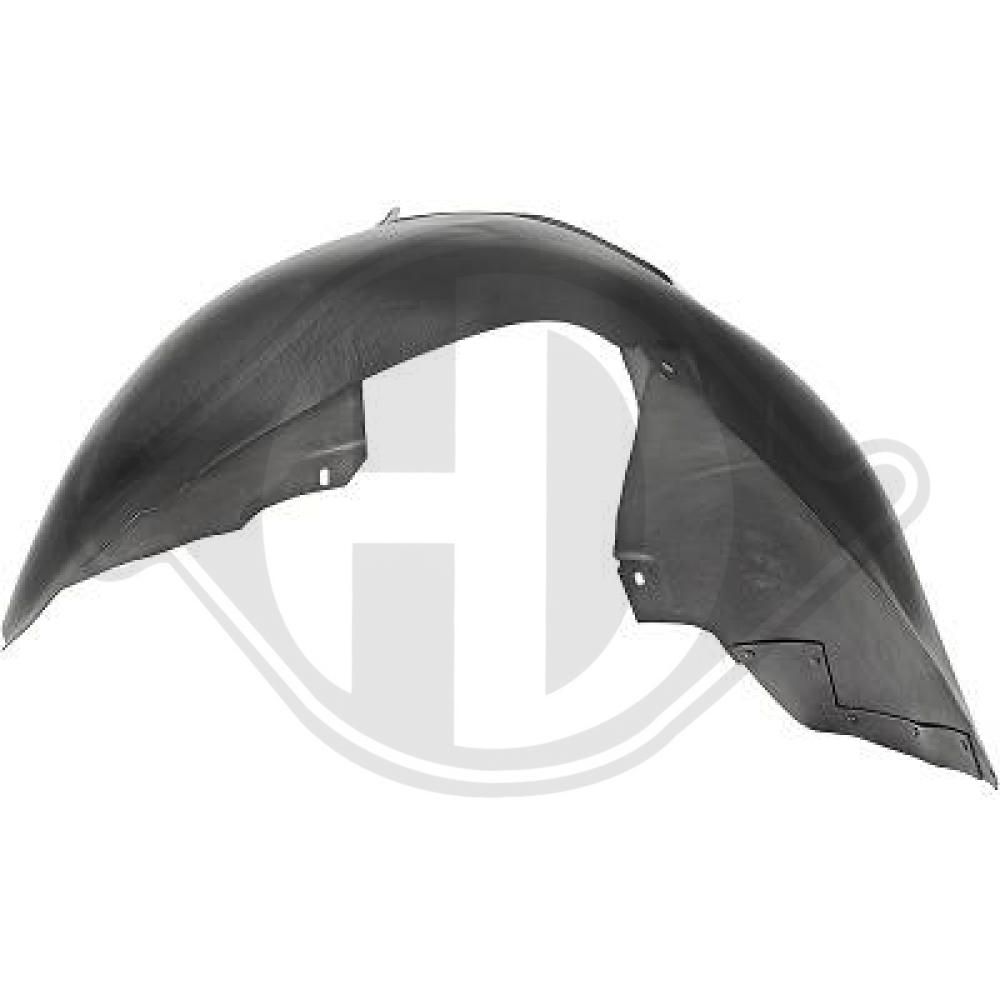 DIEDERICHS 2248017 - Verkleidung, Radhaus