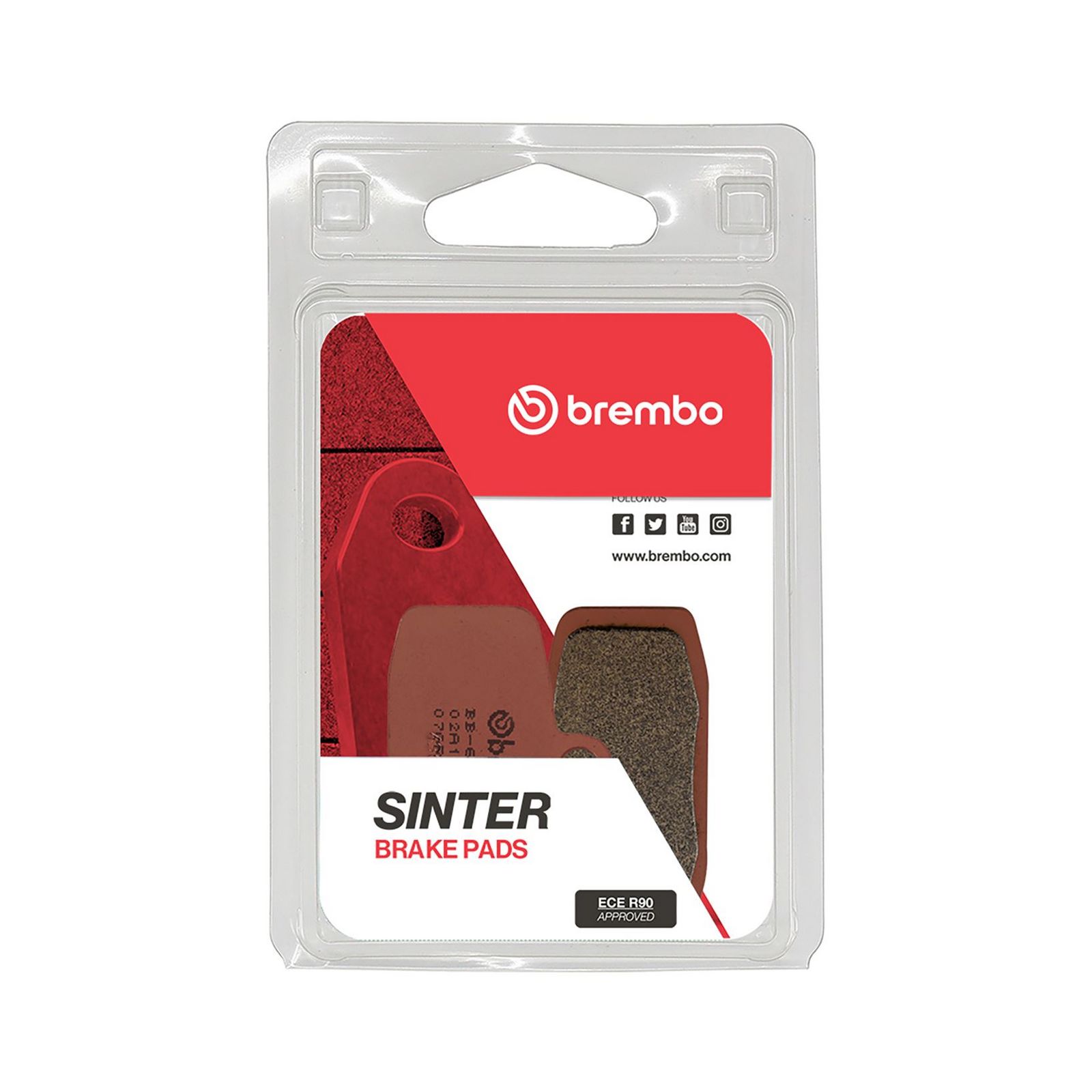 BREMBO 07GR20SD - Bremsbelagsatz, Scheibenbremse