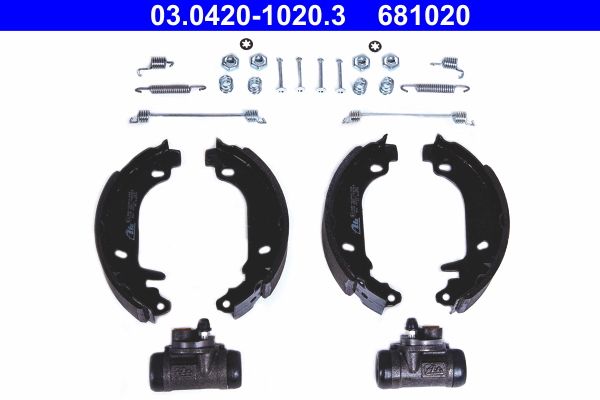 ATE 03.0420-1020.3 - Bremsbackensatz