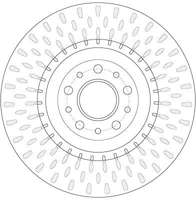 TRW DF6424 - Bremsscheibe