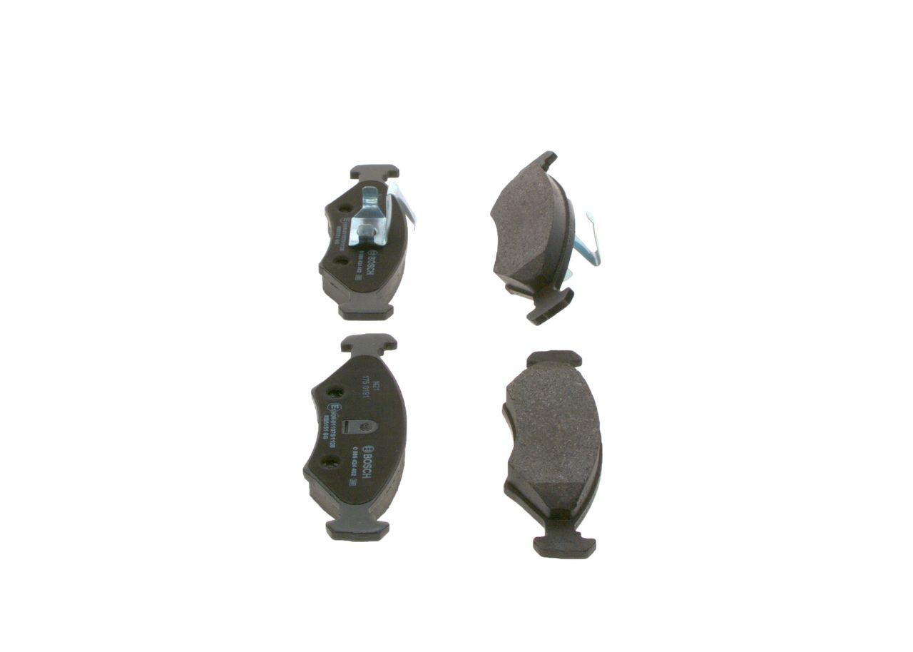 BOSCH 0 986 424 462 - Bremsbelagsatz, Scheibenbremse