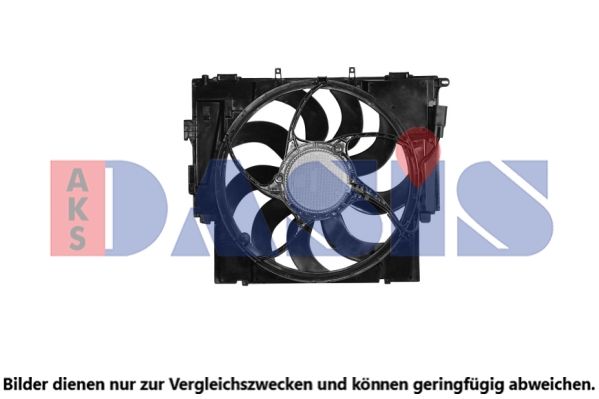 AKS DASIS 058097N - Lüfter, Motorkühlung