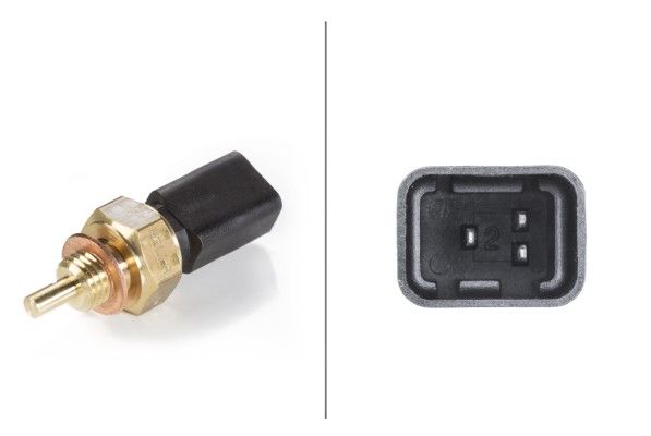 HELLA 6PT 009 107-131 - Sensor, Kühlmitteltemperatur