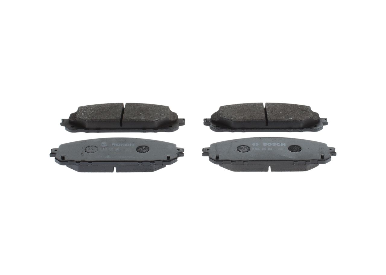 BOSCH 0 986 495 404 - Bremsbelagsatz, Scheibenbremse
