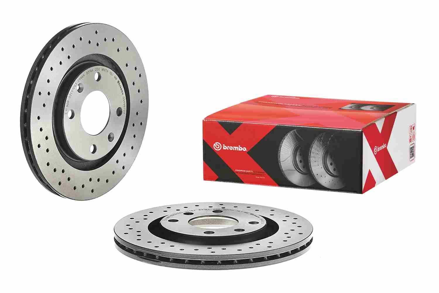 BREMBO 09.4987.2X - Bremsscheibe