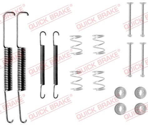 QUICK BRAKE 105-0510 - Zubehörsatz, Bremsbacken