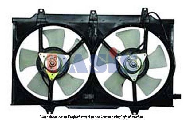 AKS DASIS 078042N - Lüfter, Motorkühlung