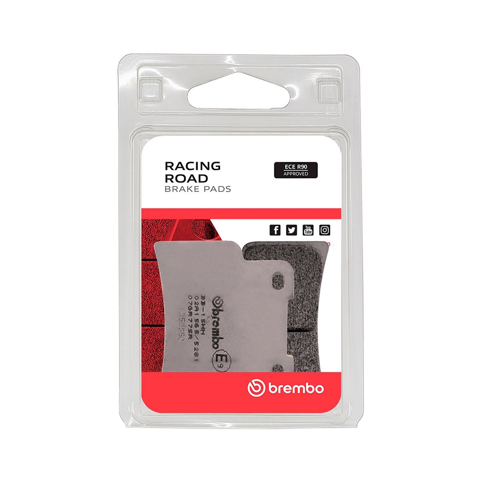 BREMBO 07GR77SR - Bremsbelagsatz, Scheibenbremse