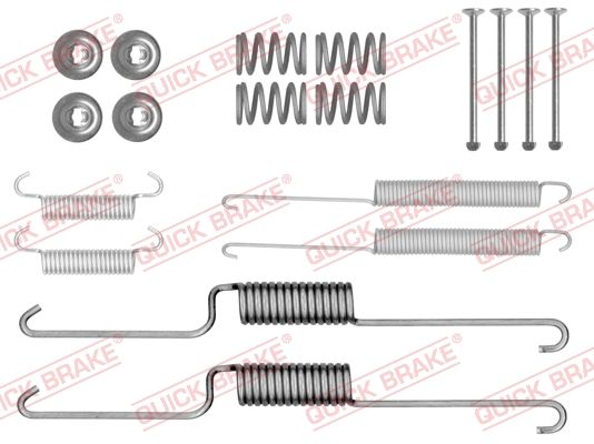 QUICK BRAKE 105-0026X-02 - Zubehörsatz, Bremsbacken