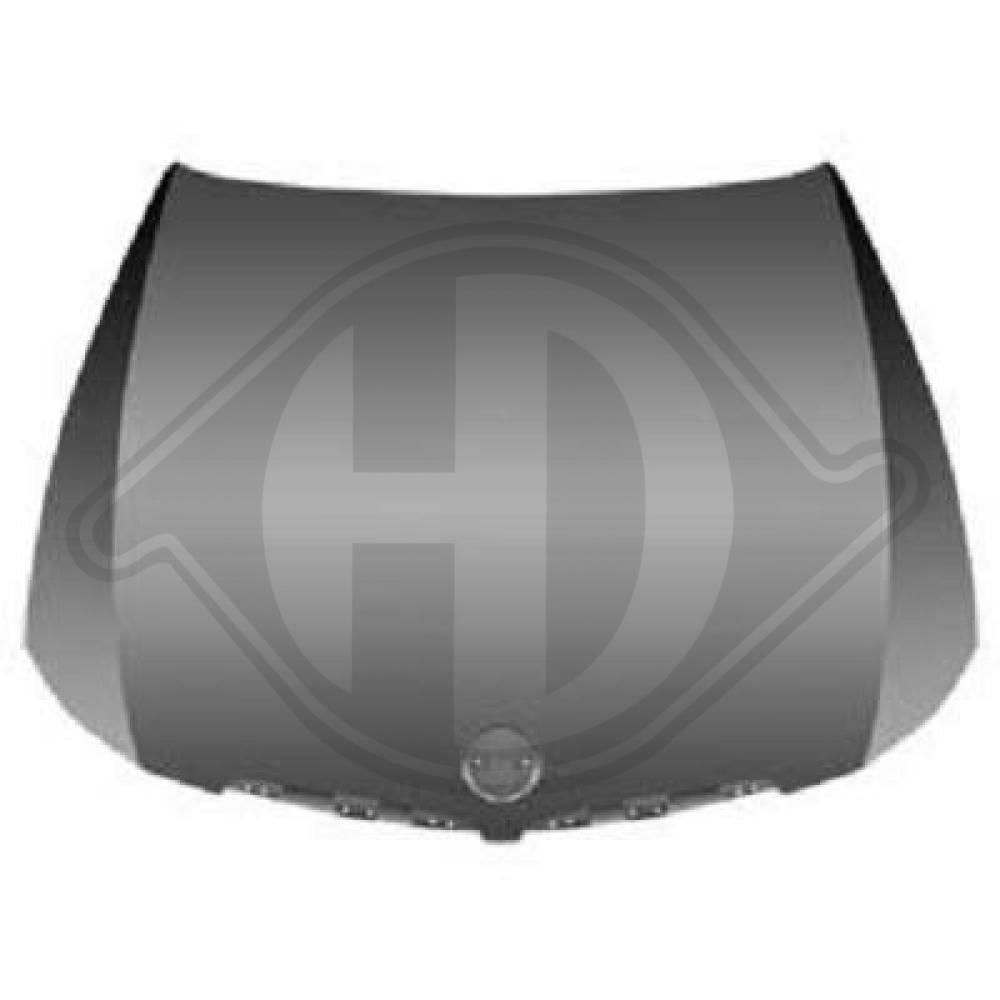 DIEDERICHS 1216000 - Motorhaube
