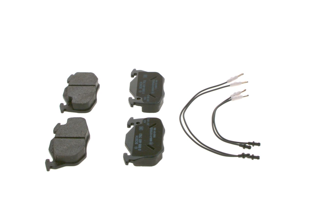 BOSCH 0 986 461 763 - Bremsbelagsatz, Scheibenbremse