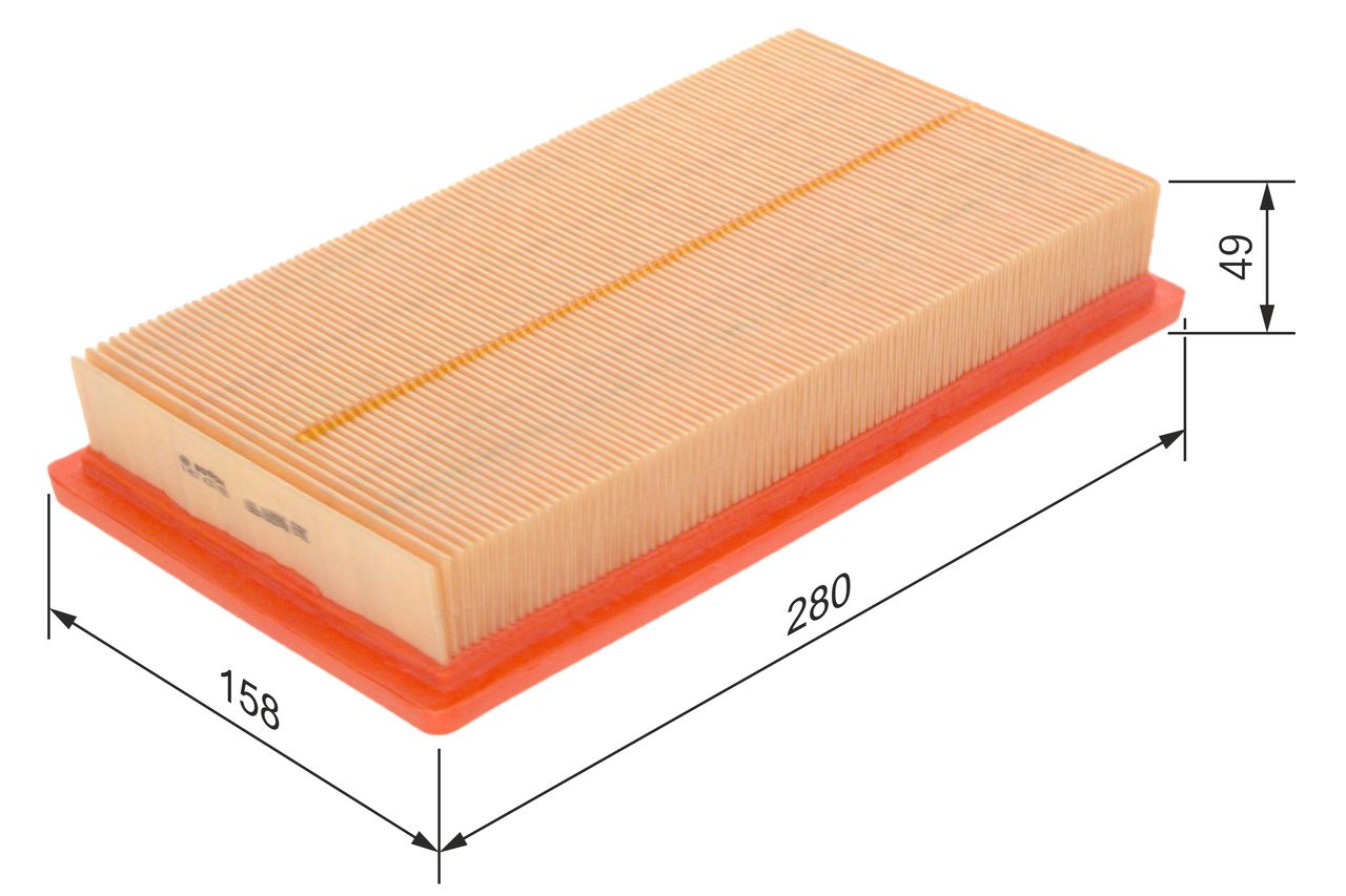 BOSCH 1 457 433 155 - Luftfilter