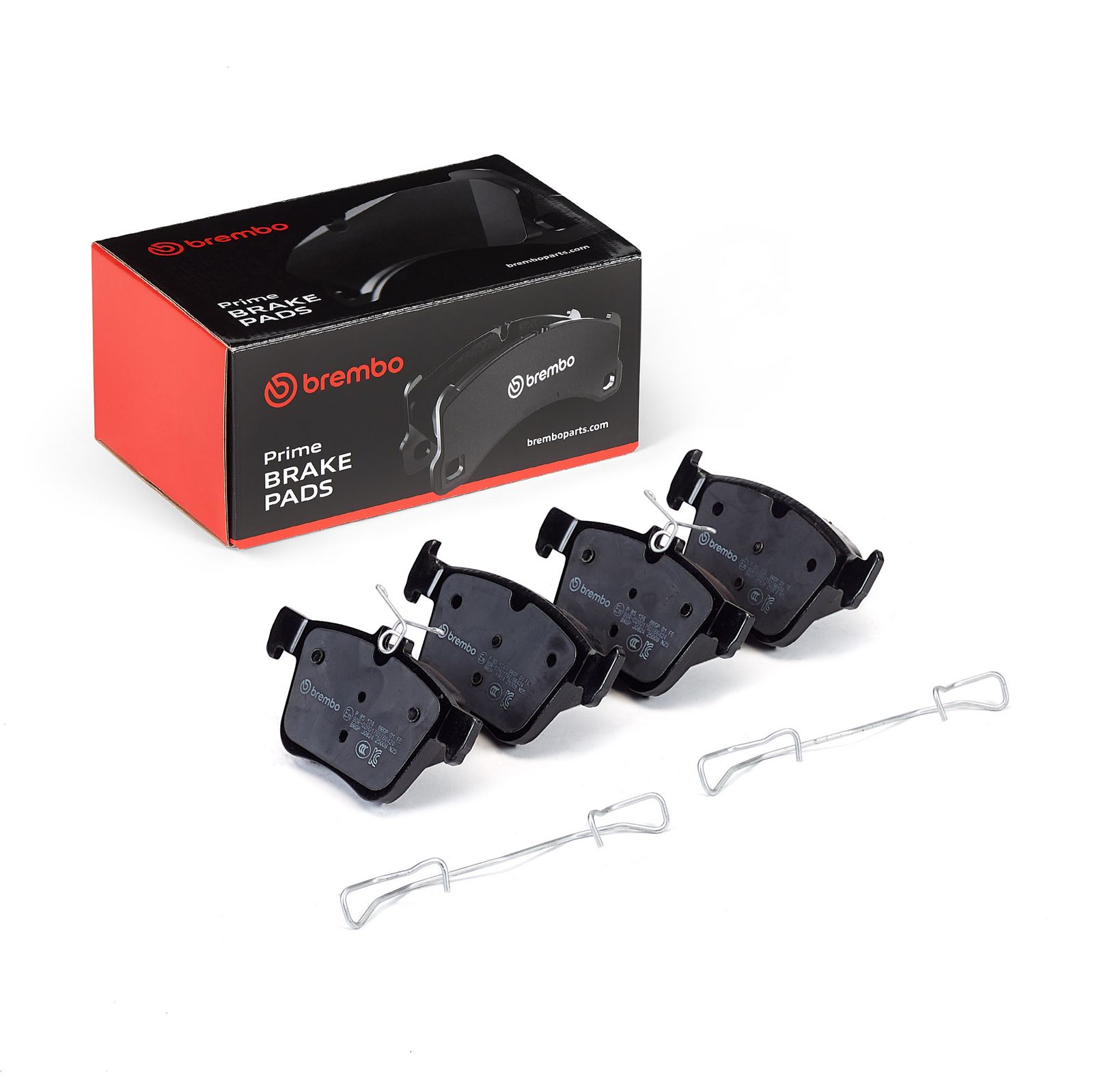 BREMBO P 85 124 - Bremsbelagsatz, Scheibenbremse
