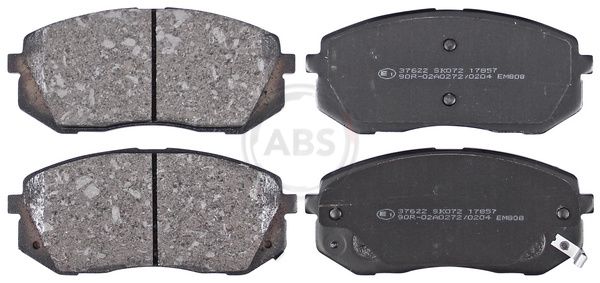 A.B.S. 37622 - Bremsbelagsatz, Scheibenbremse