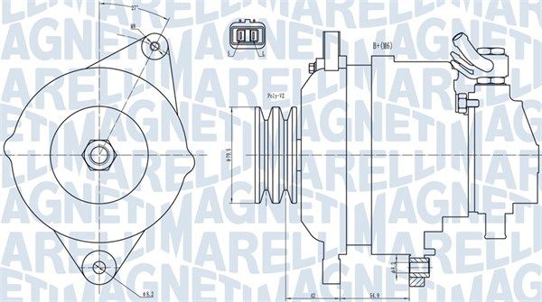 MAGNETI MARELLI 063731717010 - Generator