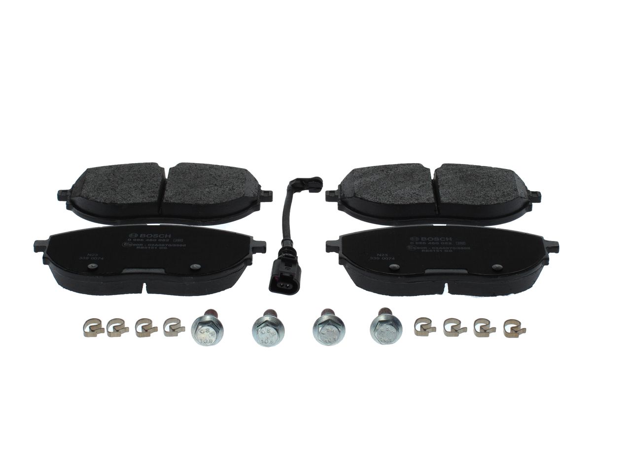 BOSCH 0 986 460 082 - Bremsbelagsatz, Scheibenbremse