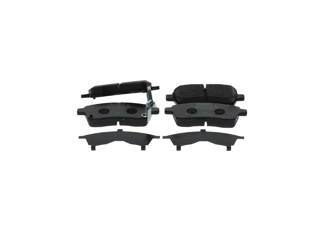BOSCH 0 986 460 075 - Bremsbelagsatz, Scheibenbremse